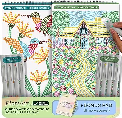 Lifelines FlowArt Activity Pad, 2-Pack & Bonus Pad - India | Ubuy