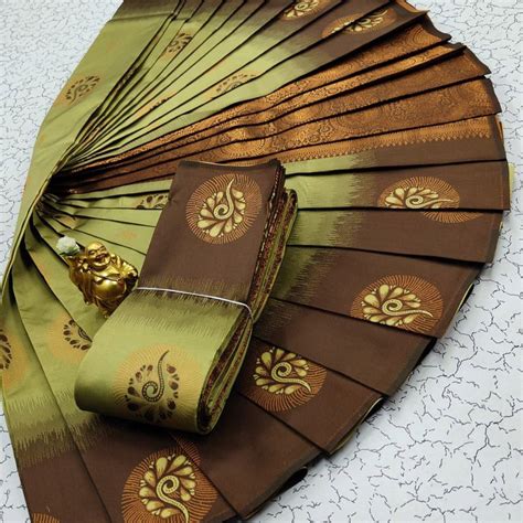 Classic South Saree Green Kubera Pattu With 3D Handwoven Highlights ...