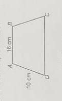 A trapezium such that AB II CD AD = BC = 10cm. of the perimeter of ABCD ...