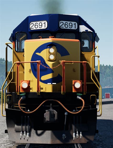 CSX 6914 Chessie System Nose - Train Sim Community