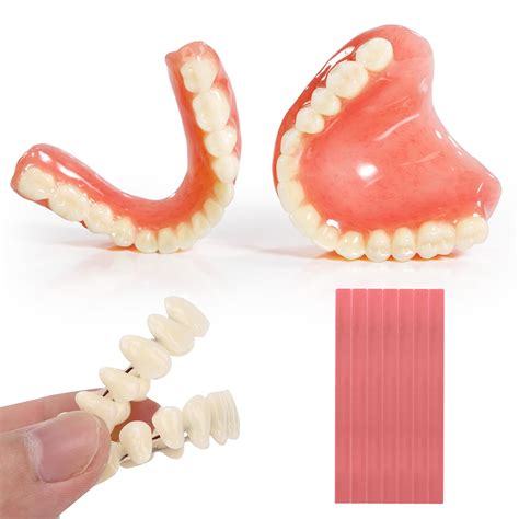 Denture Do it Yourself Full Set of Top and Bottom Fake Teeth, for ...