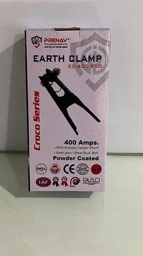 WELDING EARTH CLAMP - EC 400 EARTH CLAMP Manufacturer from New Delhi