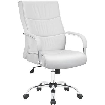 Furmax White Desk Chair Gaming Executive Office Computer India | Ubuy