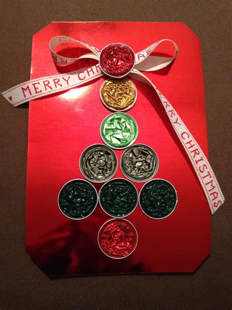 Albero di Natale con cialde Nespresso | Gift wrapping, Merry, Gifts