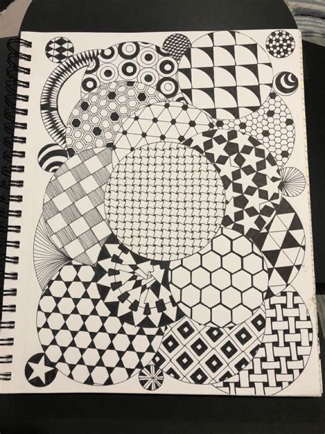 Image result for Zentangle Patterns Step by Step