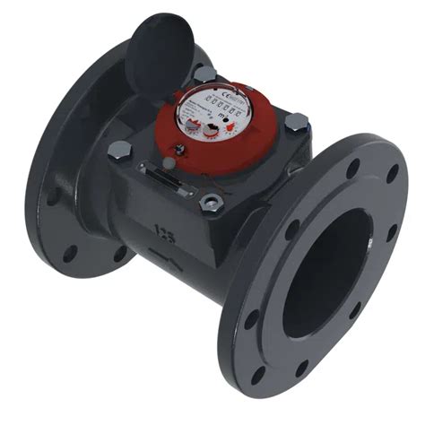BIM objects - Free download! MWN130 125 Nubis Propeller Water Meter ...