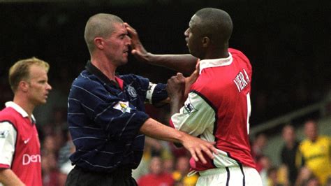 Roy Keane vs. Patrick Vieira, the Battle of the Buffet: Top 10 tunnel ...