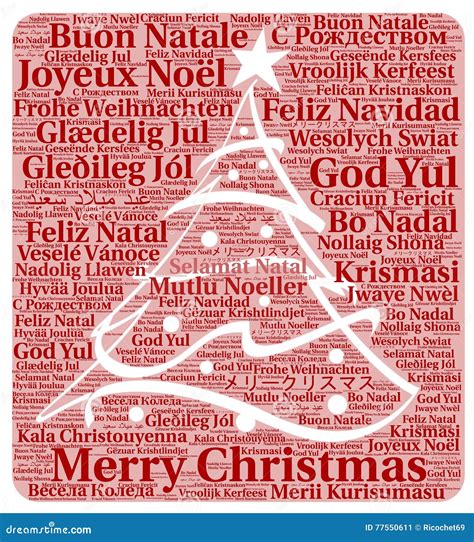 Merry Christmas In Different Languages Printable