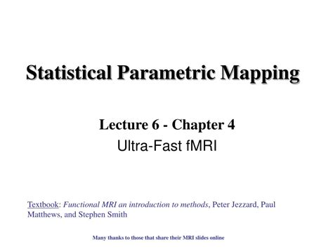Statistical Parametric Mapping 的图像结果