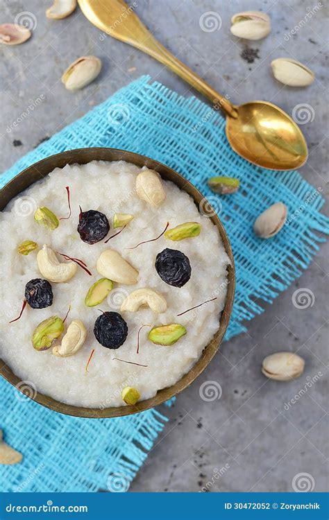 Indian rice pudding stock photo. Image of healthy, bowl - 30472052