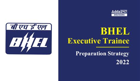 BHEL Executive Engineer Preparation Strategy, Check Here For More Tips ...