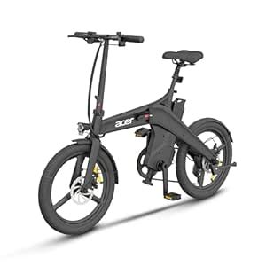 Acer Electrus Pro Foldable Electric Unisex Bicycle | 20” Wheel Size ...