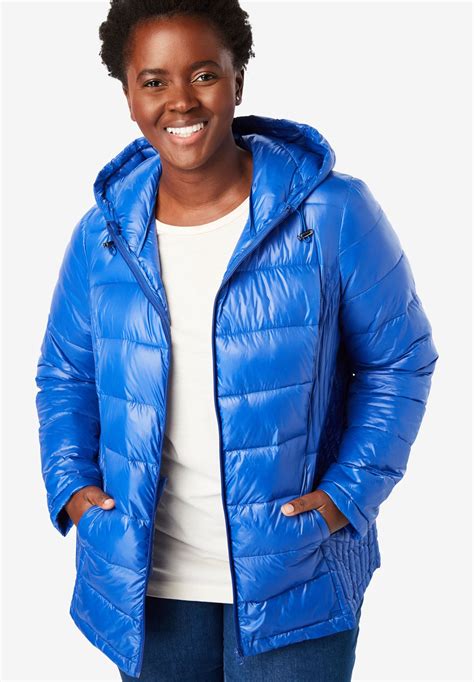 Packable Puffer Jacket | Plus Size Puffer & Down | Woman Within