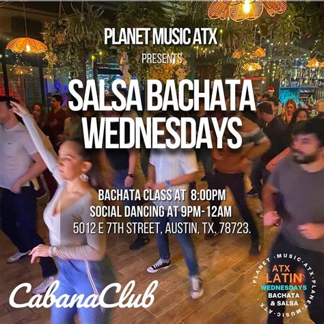 Salsa Bachata Wednesdays at Cabana Club Austin 🎶 Sensual Bachata Dance ...