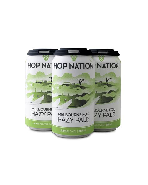 Buy Hop Nation Melbourne Fog Hazy Pale 355ml Online @Lowest Price