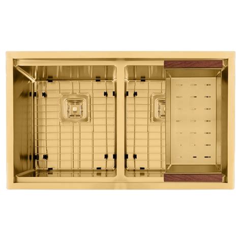 Strictly Kitchen + Bath Designer Workstation Undermount 19.5-in x 32-in ...