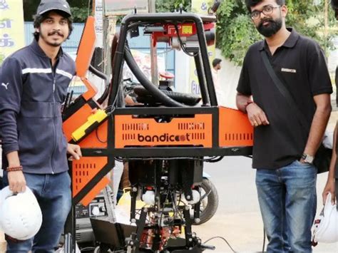 Kerala Engineers Build Manhole Cleaning Robot, Aiming For Safety ...