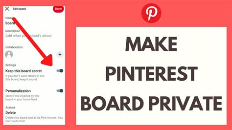 How to Make Pinterest Board Private | How to Make your Pinterest ...