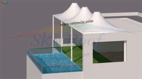 car parking tensile structure - OUTDOOR PVC TENSILE MEMBRANE STRUCTURE ...