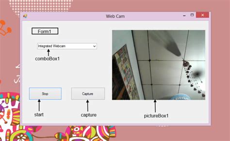 Create Camera App Visual Studio .Net C 的图像结果