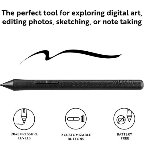 Wacom Pen 2k for One by Wacom Pen tablet and (CTL490, CTH490, CTH690 ...