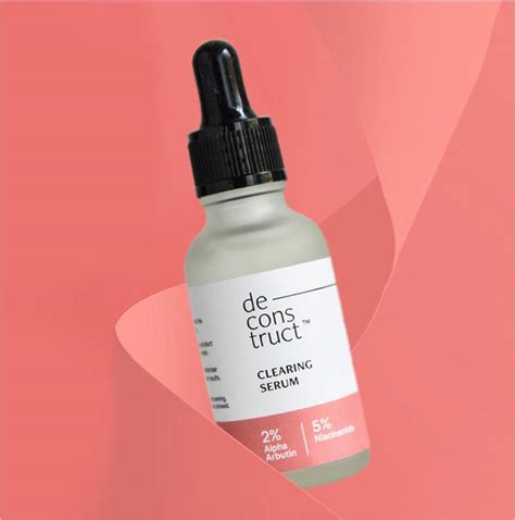 deconstruct Detan Skin Clearing Face Serum 2% Alpha Arbutin | For Acne ...