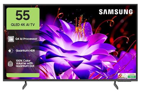 Samsung 55 inches Vision AI 4K Ultra HD Smart QLED TV QA55QEF1AULXL ...