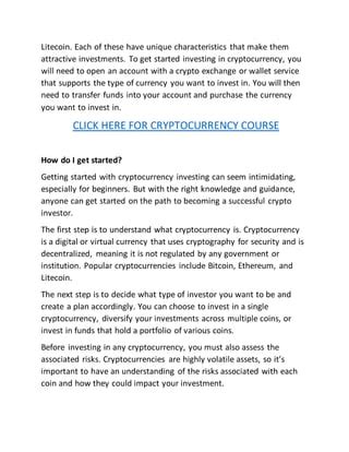 Image result for Crypto-Currency Explained Beginner Course