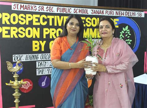 Workshops and Seminars: St.Marks Sr Sec Public School Janak Puri