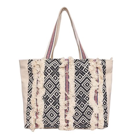 ASTRID Towel Embroidered Cotton Tote Bag For Women And Girl Medium Size ...