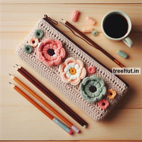 Cotton Crochet Stash busting ideas for Cotton Crochet Pencil Cases