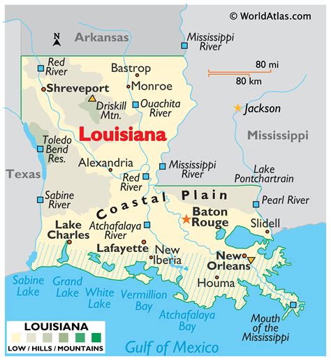 How Far Is From Louisiana To Texas