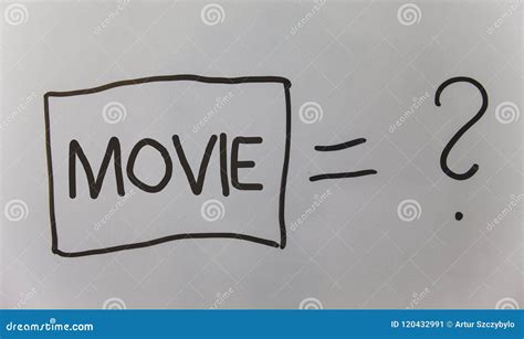 Writing Note Showing Movie. Business Photo Showcasing Cinema or ...