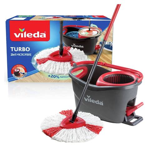Buy Vileda Easy Wring and Clean Microfibre Mop and Bucket with Power ...