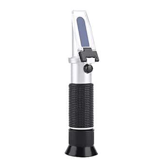 Refractometer for Measuring and Wine, Lightweight Aluminum Construction ...