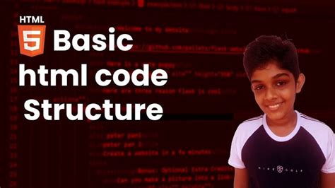 Image result for HTML Basic Structure Code