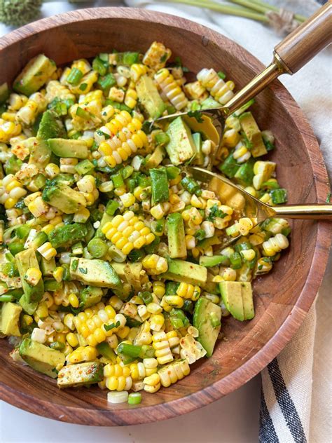 Sweet Corn Avocado Salad Recipe