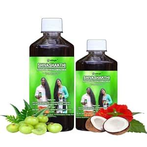 Buy Shivashakthi Adivasi Bhringamalaka Herbal Hair Oil, 750ml, Natural ...