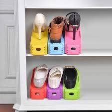 ToolsCentre Shoe Organizer,Shoe Rack,Shoe Shelf .(pack of 6)(COLOR AS ...