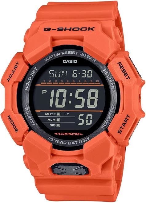 Casio G-Shock GD-010-4DR Digital Black Dial Men (G1606) - Price History