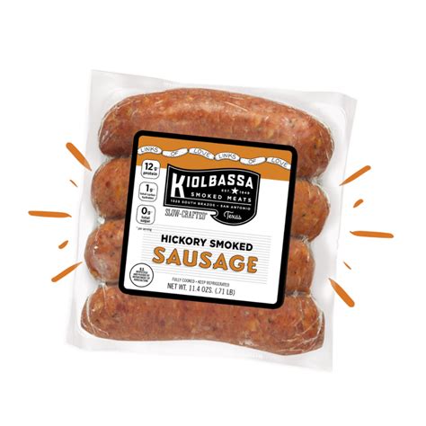 Organic Beef Smoked Sausage - Kiolbassa