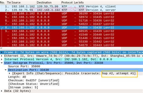 Working of Traceroute using Wireshark - Hacking Articles