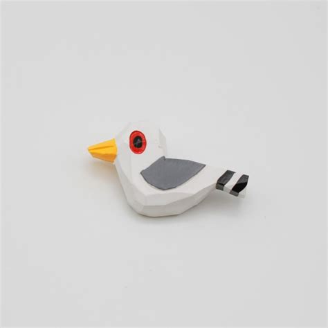 世界の野鳥バッチ カモメ | (株)とり BIRDS INC.