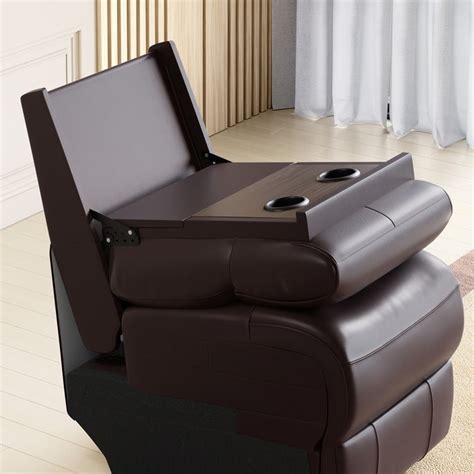 Buy Stockholm Half Leather 1-Seater Stationary Recliner from Home ...