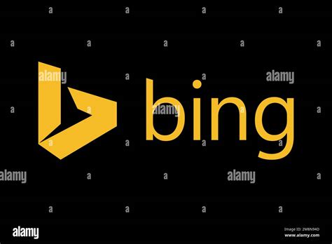 Bing Logo Black Background 的图像结果