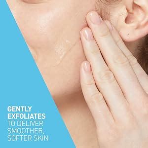 CeraVe SA Smoothing Cleanser For Dry, Rough & Bumpy Skin, contains ...