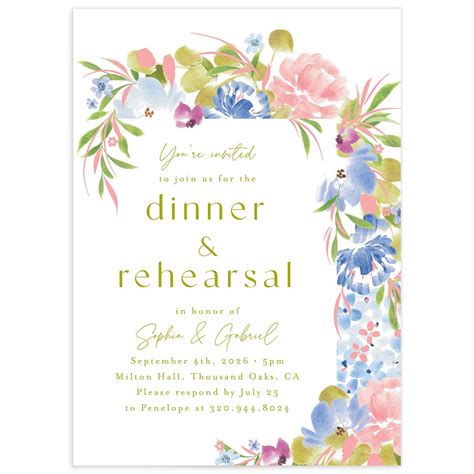 Rehearsal Dinner Invitations | The Knot