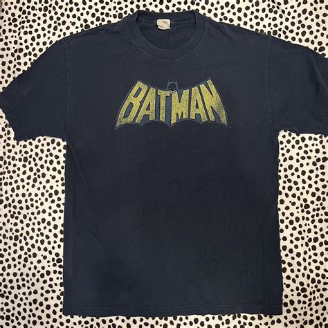 Vintage Batman shirt Small hole Size... - Depop