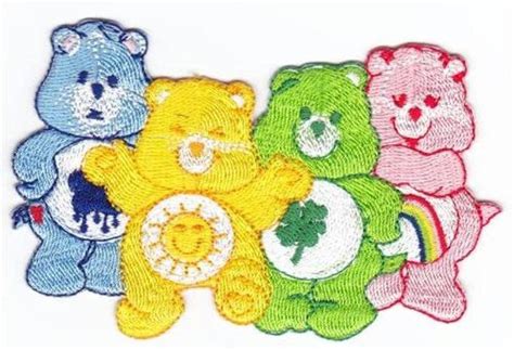 thaipatches Care Bear Sew-on Iron-on Patches Embroide Applique Kids ...