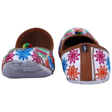 DFR Multicolor Stylish Ethnic Rajasthani Jaipuri Jutis for Women ...